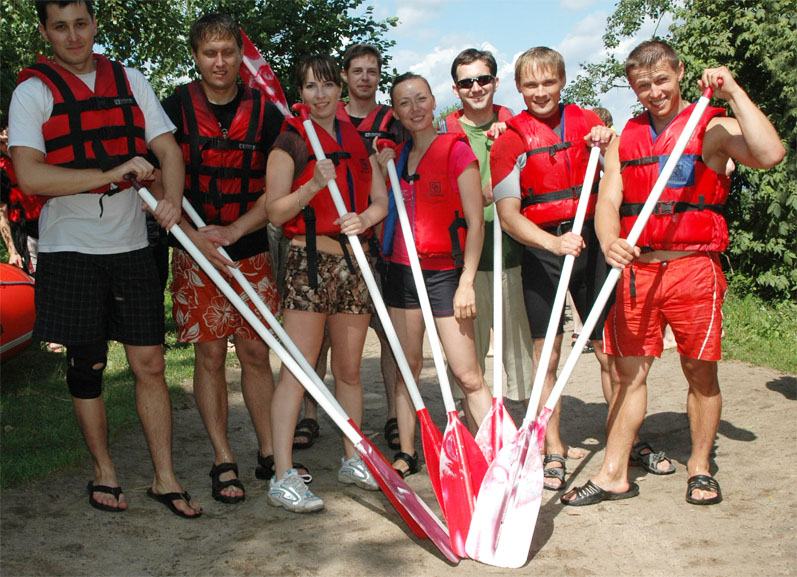 Teambuilding White Water Rafting